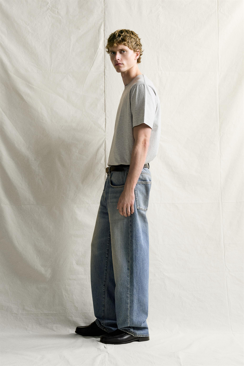 ДЖИНСЫ BAGGY FIT — ZARA · 5585/373