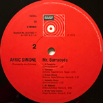 Afric Simone ‎– Mr. Barracuda (Германия 1974г.)