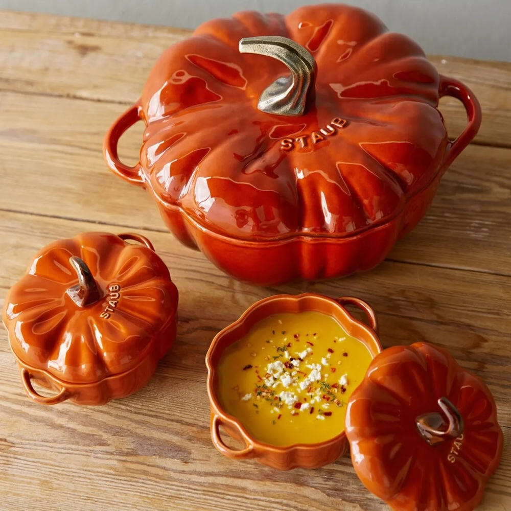 STAUB Мини-кокотница 500 мл 12 см тыква черная EAN 4009839397271