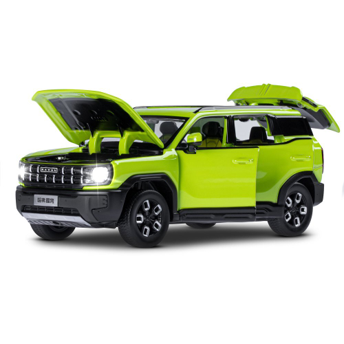 Модель 1:32 Haval Kugou, зелен., свет, звук, откр. двери, капот и багажник