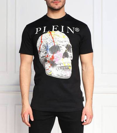 футболка Philipp Plein - черный(MTK6140 PJY002N)