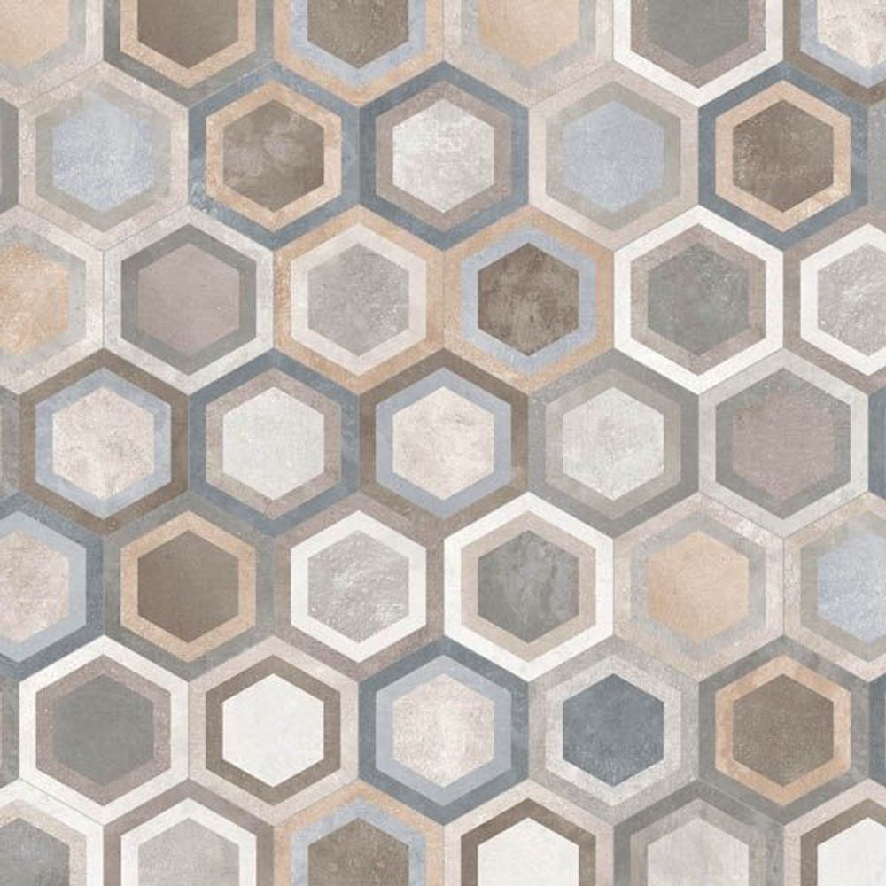 Керамогранит Hexagono Bushmills Multicolor