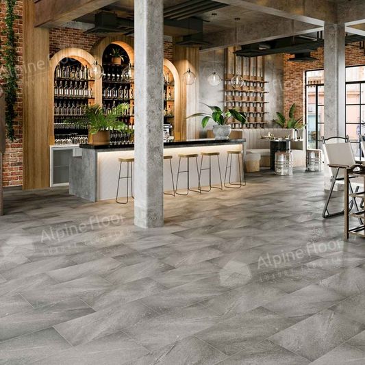 Виниловая плитка Alpine Floor - Изящный камень (Light Stone) Авенгтон (ECO-15-18)