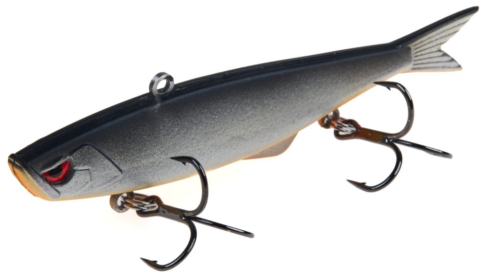Воблер вертикальный Lucky John Fishtail VIB S 90, цвет 001