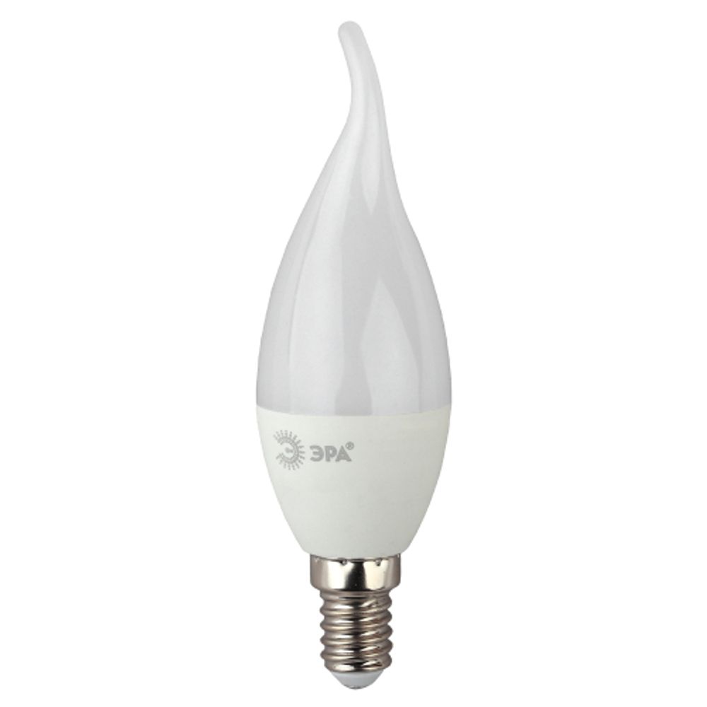 Лампа светодиодная ЭРА RED LINE LED BXS-10W-827-E14 R 10Вт свеча на ветру теплый белый свет Е14 | Лампы cветодиодные Свеча (B/C)