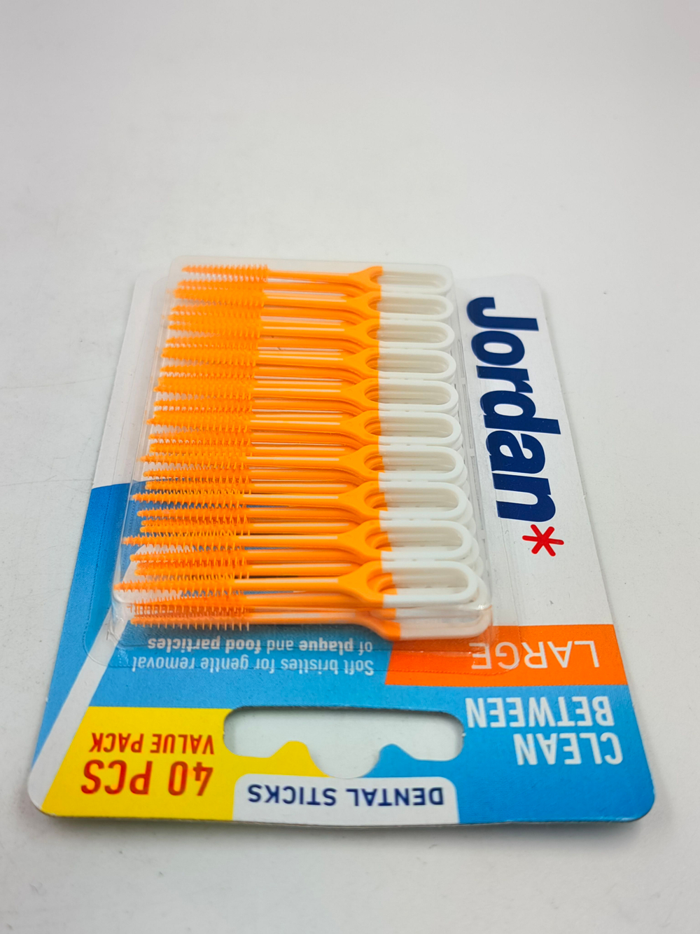 Зубочистки Clean Between Large 40 шт. оранжевые (из Финляндии)