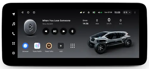 Магнитола для Mercedes-Benz CLA 2016-2019 NTG 5.0/5.1 - Teyes LUX ONE монитор 12.3", Android 10, Быстрая, CarPlay, 4G SIM-слот