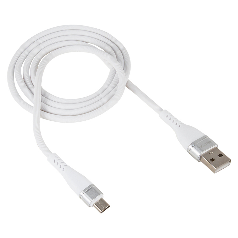 Кабель USB "WALKER" C580 для Micro USB (3.1А), белый