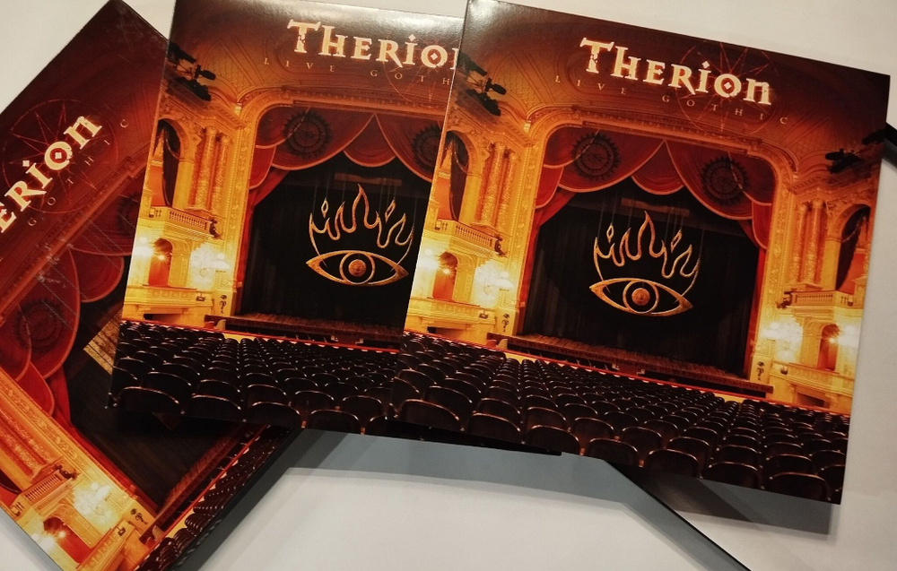 Винтажная виниловая пластинка LP Therion Live Gothic 4 LP Box (Germany 2008)