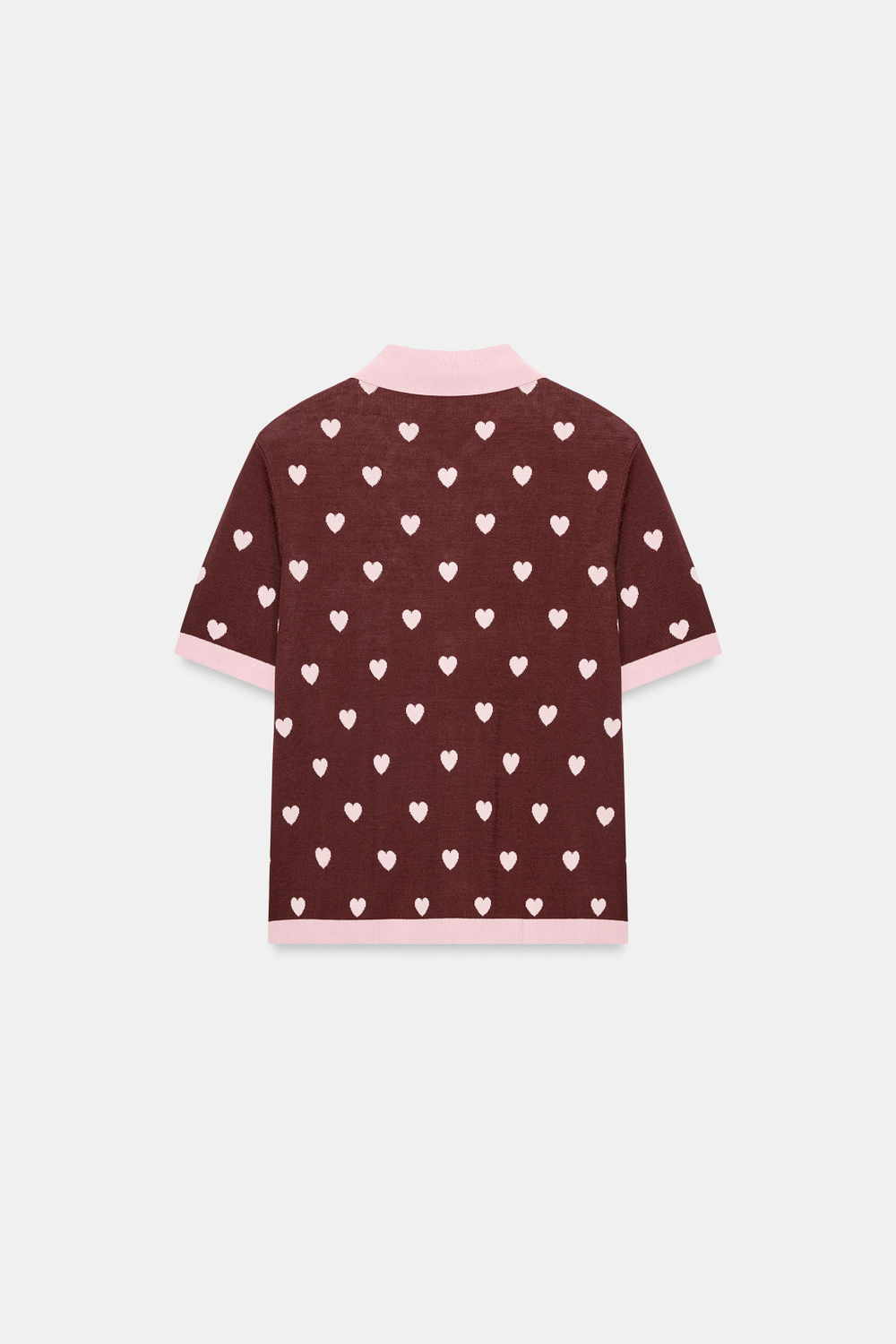 ВЯЗАНЫЙ КАРДИГАН С СЕРДЦАМИ — ZARA