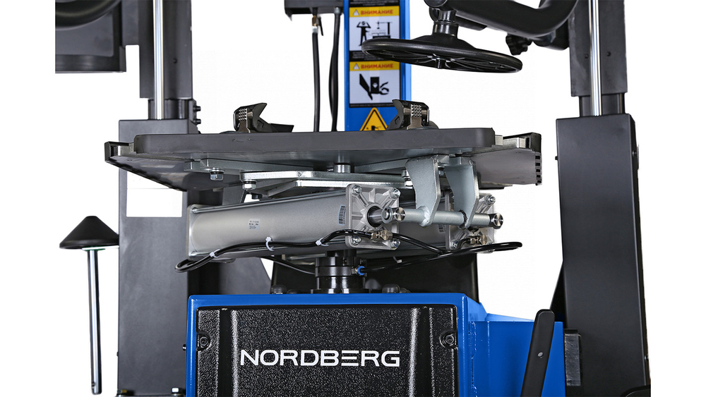 NORDBERG (4643ID (B)) Станок шиномонтажный автомат, инверторный, стол с накладками, 220 В, синий