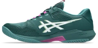 Мужские кроссовки теннисные Asics Solution Speed FF 4 - dark neptune/white