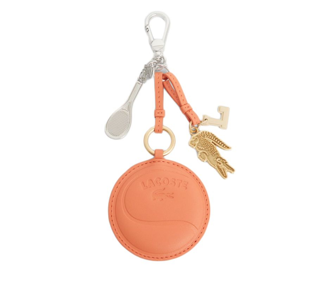 Брелок Lacoste Tennis Racket Mirror L Charms Key Ring - orange
