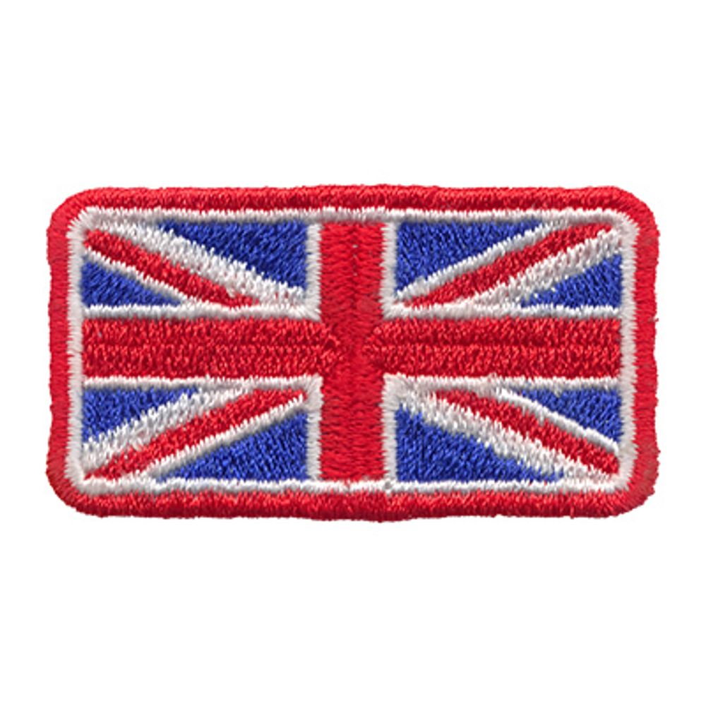 Аппликация термоклеевая флаг Великобритании 5.2х2.8 см, №9 12 шт, 9-FLAG R6, Annet