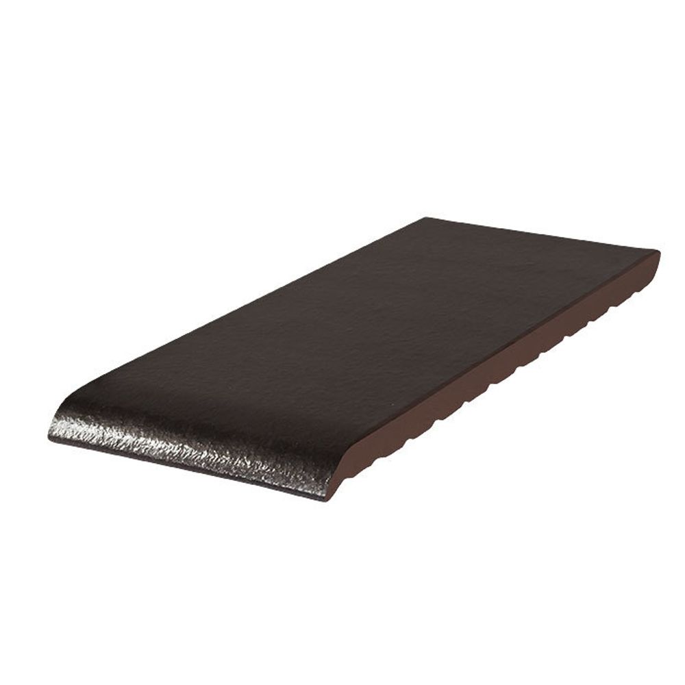 King Klinker, Ониксовый черный, 17 Onyx black, 280x120x15 - Клинкерный подоконник