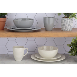 Миска living d 16 см серая