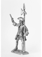 Оловянный солдатик Бомбардир артиллерийского полка, 1702-12 г. г.
