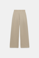 БРЮКИ ИЗ ХЛОПКА СО СКЛАДКАМИ — ZARA