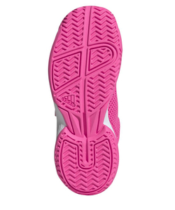 Детские теннисные кроссовки Adidas Courtflash K - lucid pink/cloud white/lucid pink