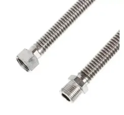 Подводка гибкая SS Н-В 3/4" 150см гофрированная нержавеющая 32753