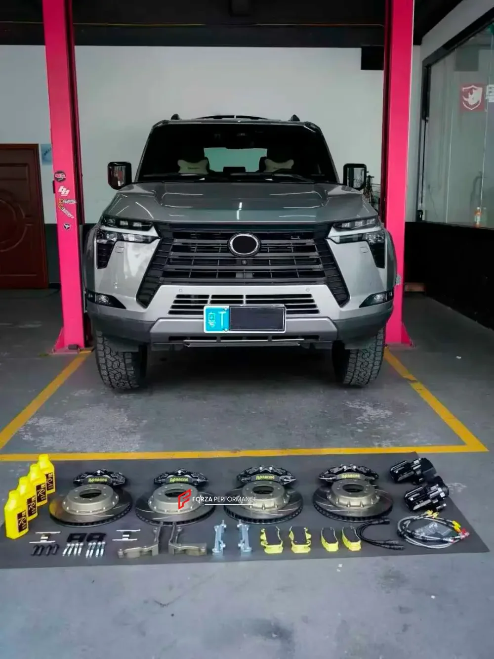 УСИЛЕННАЯ ТОРМОЗНАЯ СИСТЕМА ДЛЯ LEXUS GX550 2023+ Лексус