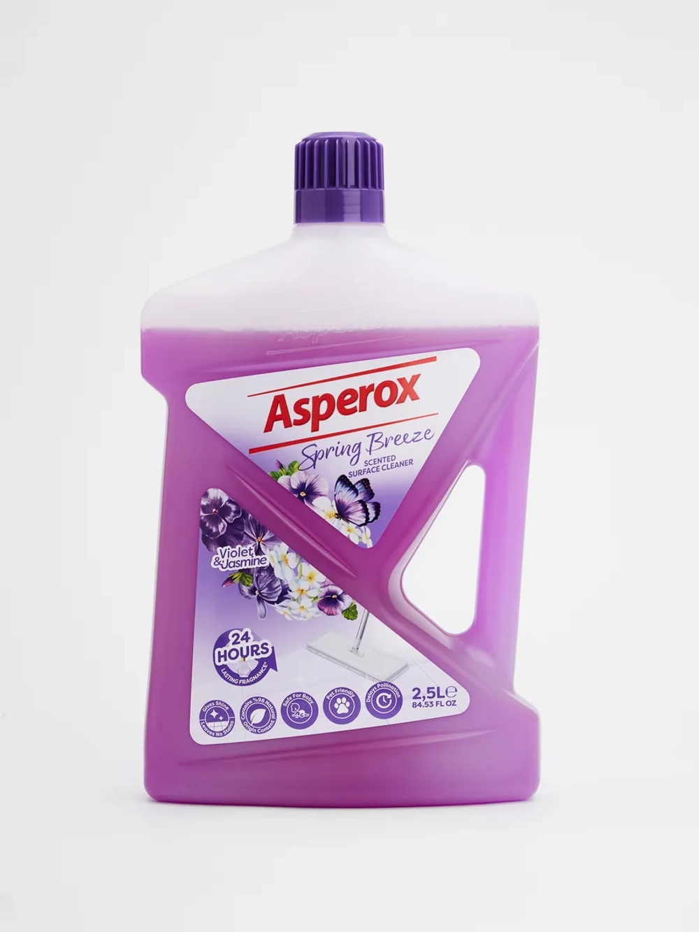 ASPEROX Средство для уборки дома Фиалка и жасмин 2,5л