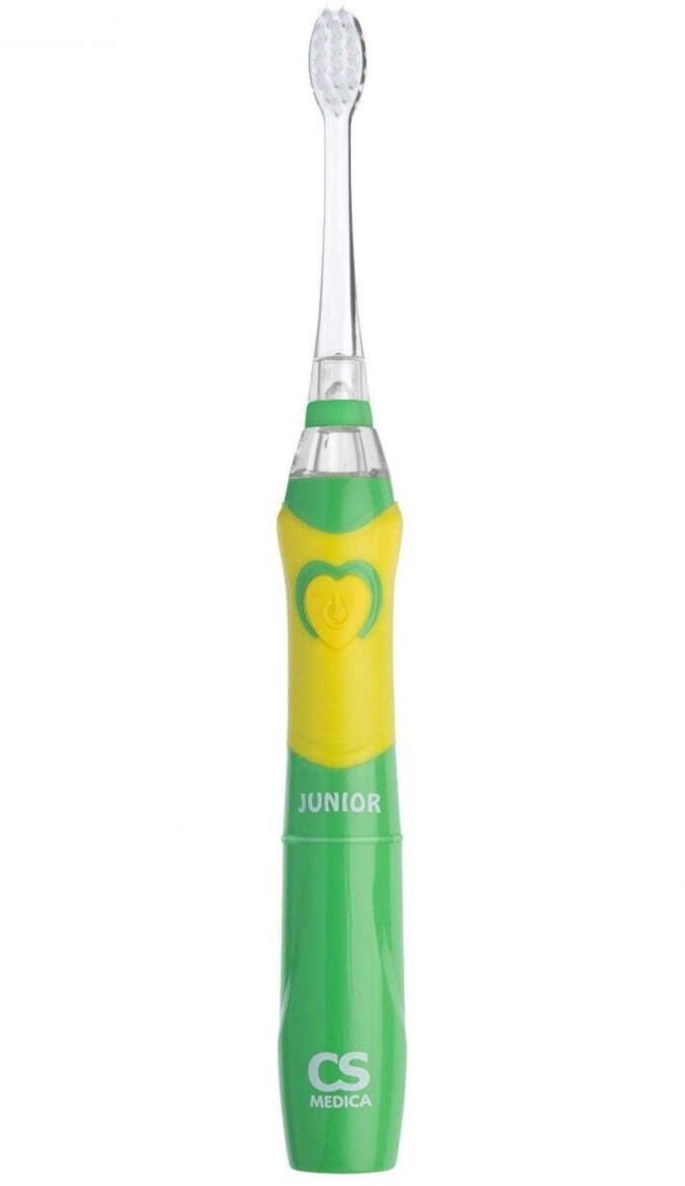 Электрическая звуковая зубная щетка CS Medica CS-562 Junior (зелёная)