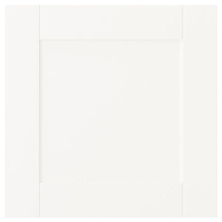 IKEA SANNIDAL  (ИКЕА САННИДАЛ)  -  Дверь - белый 40х40 см