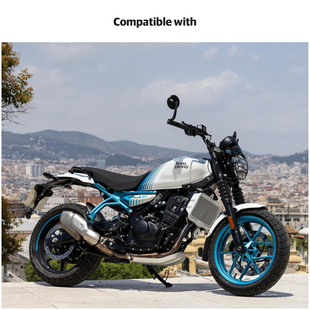 Водительское сиденье Royal Enfield, высокое, черного цвета, арт. KXA00464
