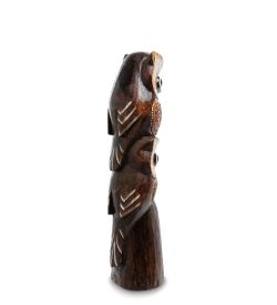 Decor and Gift 99-438 Статуэтка «Пара сов» (албезия, о.Бали)