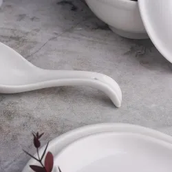 Ложка для мисосупа 15*5,7 см h2,5 см белая фарфор P.L. Proff Cuisine [10]