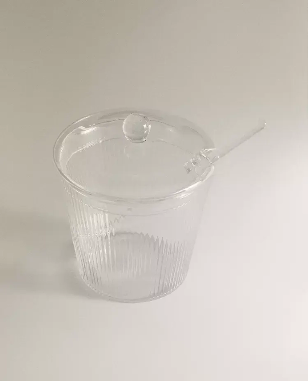 ZARA HOME САХАРНИЦА ИЗ ТЕРМОСТОЙКОГО СТЕКЛА, ПРОЗРАЧНЫЙ