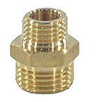 Ниппель латунь переходной Ду 40х15 (1 1/2"х1/2") НР VALFEX VF.580.L.112.012