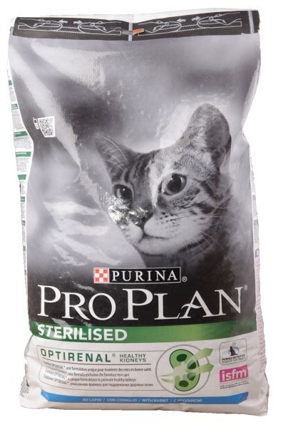 Сухой Корм Pro Plan Sterilised для Кастрированных Котов и Стерилизованных Кошек Курица и Кролик Сухой Корм Pro Plan Sterilised для Кастрированных Котов и Стерилизованных Кошек Курица и Кролик