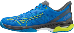 Мужские кроссовки теннисные Mizuno Wave Exceed Tour 5 CC - небесный