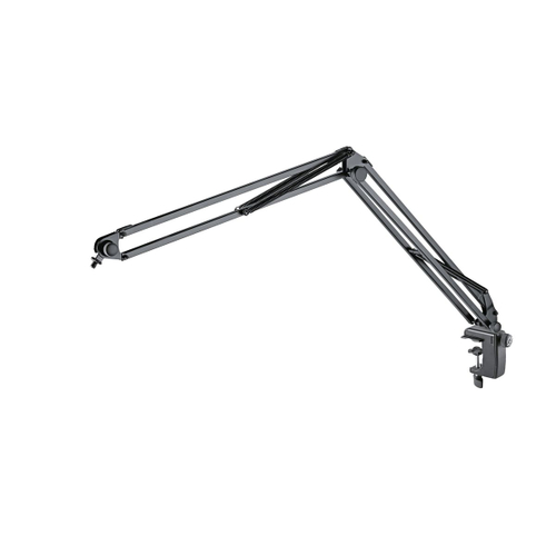 K&M 23840-300-55 стойка для микрофона, пантограф, держит до 0,8 кг, вес-1,38кг, 460-500мм
