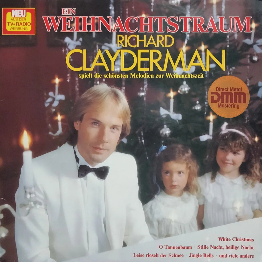 Richard Clayderman / Ein Weihnachtstraum (Richard Clayderman Spielt Die Schonsten Melodien Zur Weihnachtszeit) (LP)
