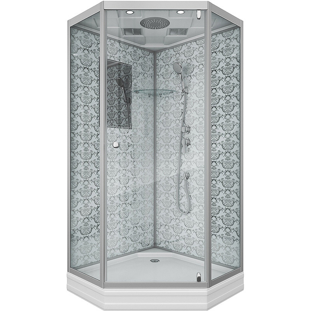 Душевая кабина Niagara Luxe 100x100 NG-7702DW без гидромассажа