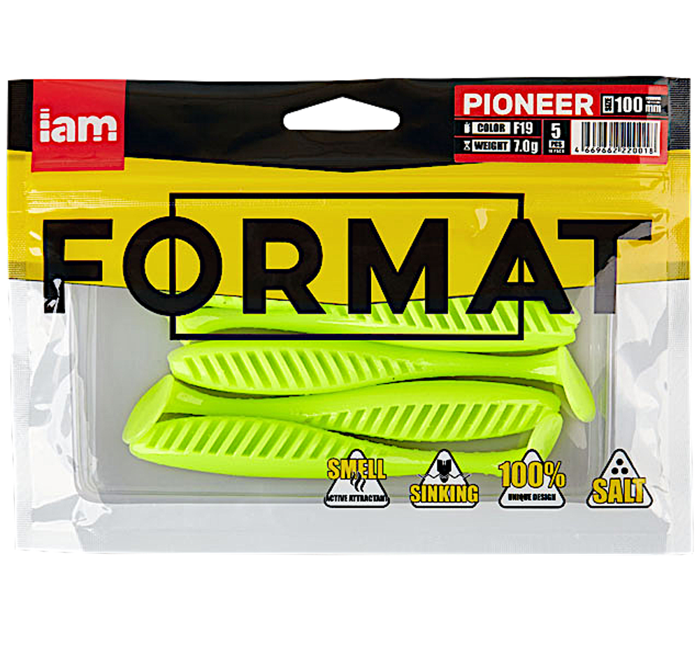Мягкая приманка IAM Format Pioneer 125мм 11г -