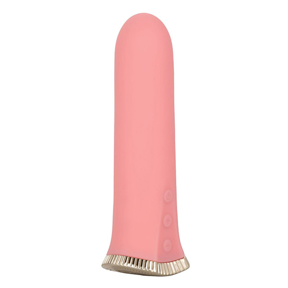 Нежно-розовый мини-вибромассажер 12см California Exotic Novelties Uncorked Rose SE-4370-10-3