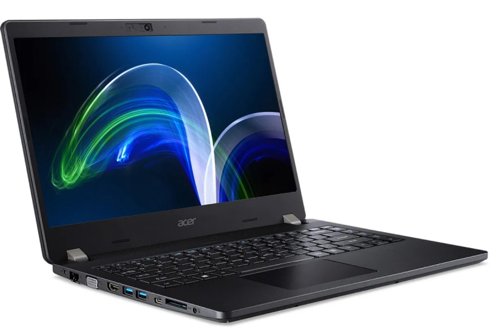 Ноутбук Acer TravelMate P2 TMP214-41-G2-R0JA AMD Ryzen 5 Pro 5650U, 2.3 GHz - 4.2 GHz, 8192 Mb, 14" Full HD 1920x1080, 256 Gb SSD, DVD нет, AMD Radeon Graphics, Windows 10 Professional, черный NX.VSAER.005