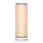 Нитки универсальные Gutermann Sew-all 100 (200 метров), 5 кат. | 005 кремовый