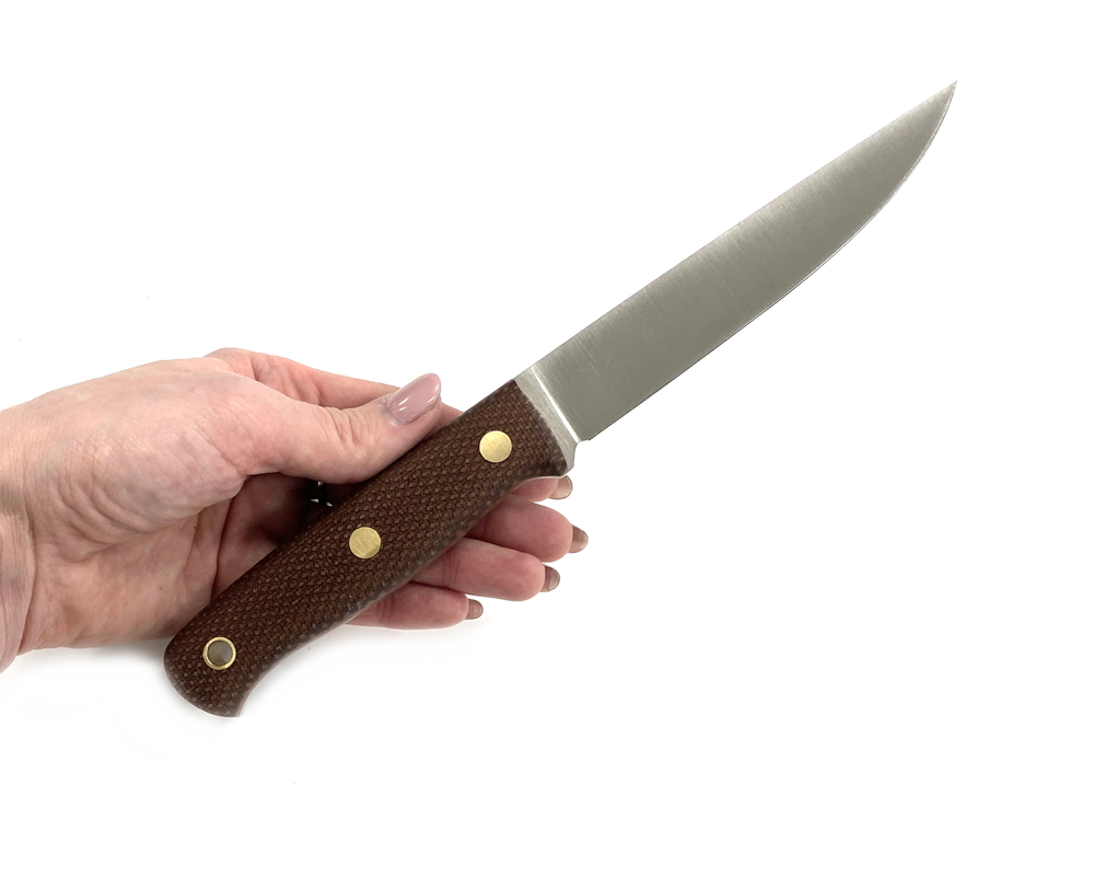 Нож Рыбацкий M, N690, микарта койот, 214.0950