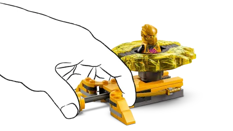 Конструктор LEGO Ninjago 71826 Дракон Кружитсу: боевой набор