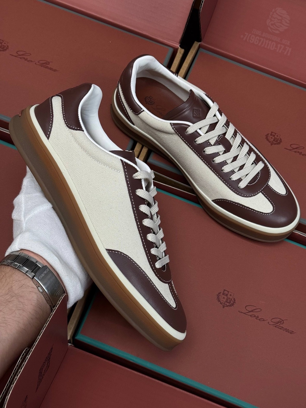 Кеды Loro Piana Tennis Walk