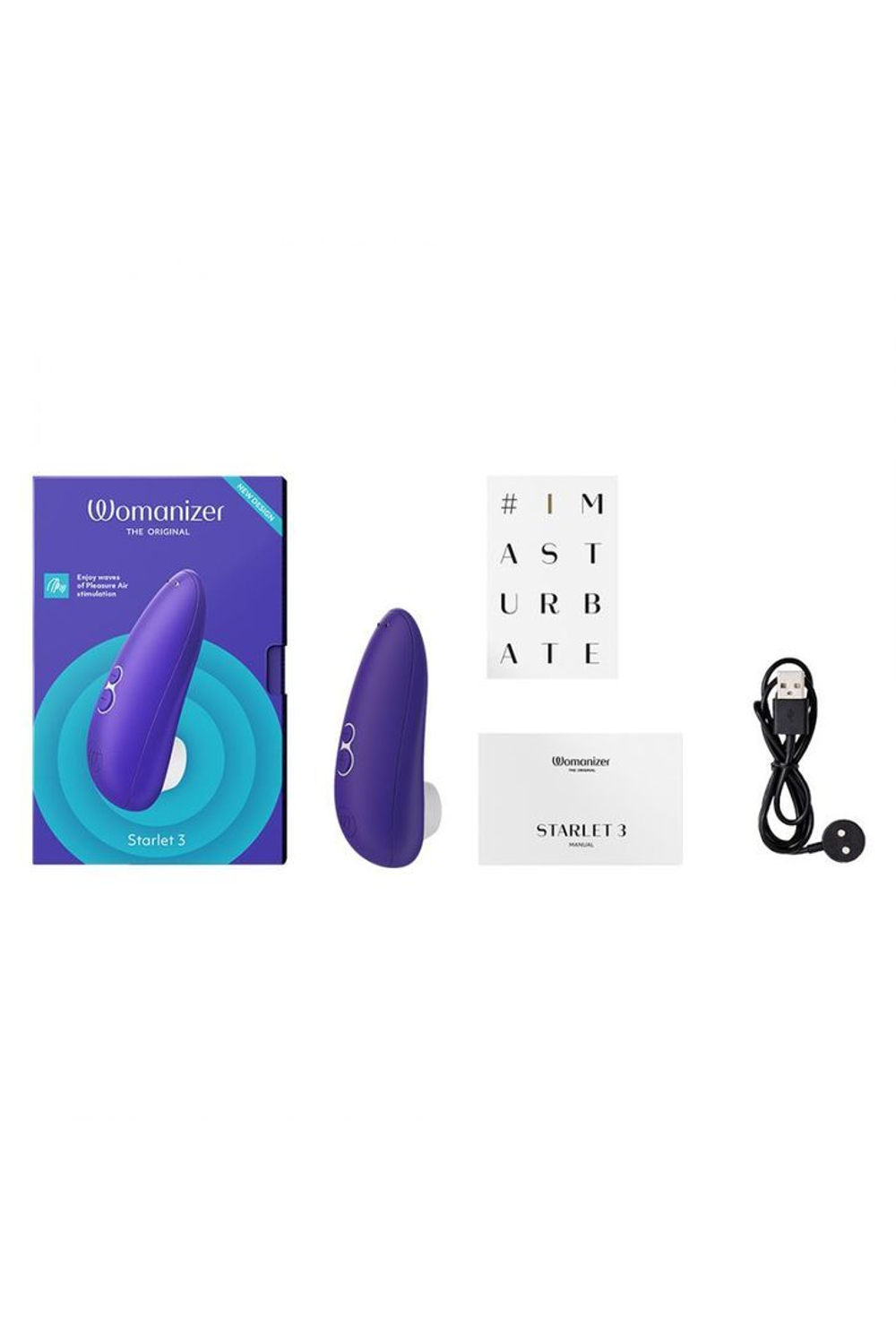 Womanizer Starlet 3 – бесконтактный стимулятор клитора (индиго)