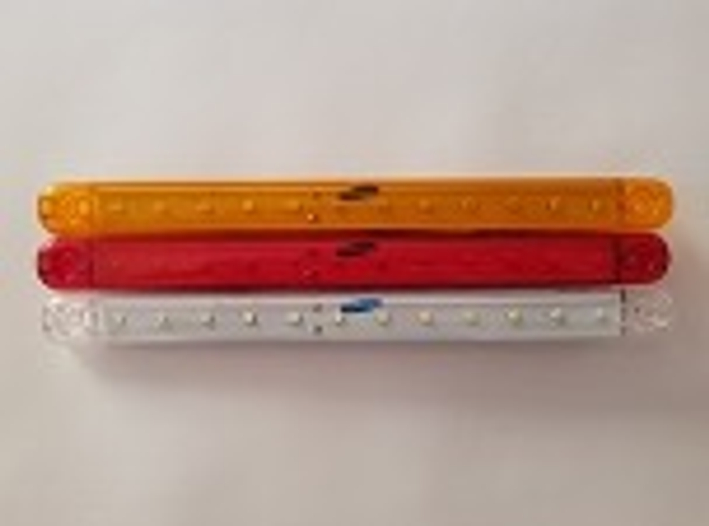 Фонарь контурный унив-й 170 белый 12LED 12-24В