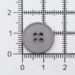 Пуговицы 4 прокола 24L=15 мм, пластик (Gray1 (серый1)), NE56, 72 шт