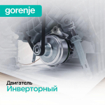 Стиральная машина Gorenje W5NGPI72SBSS/C
