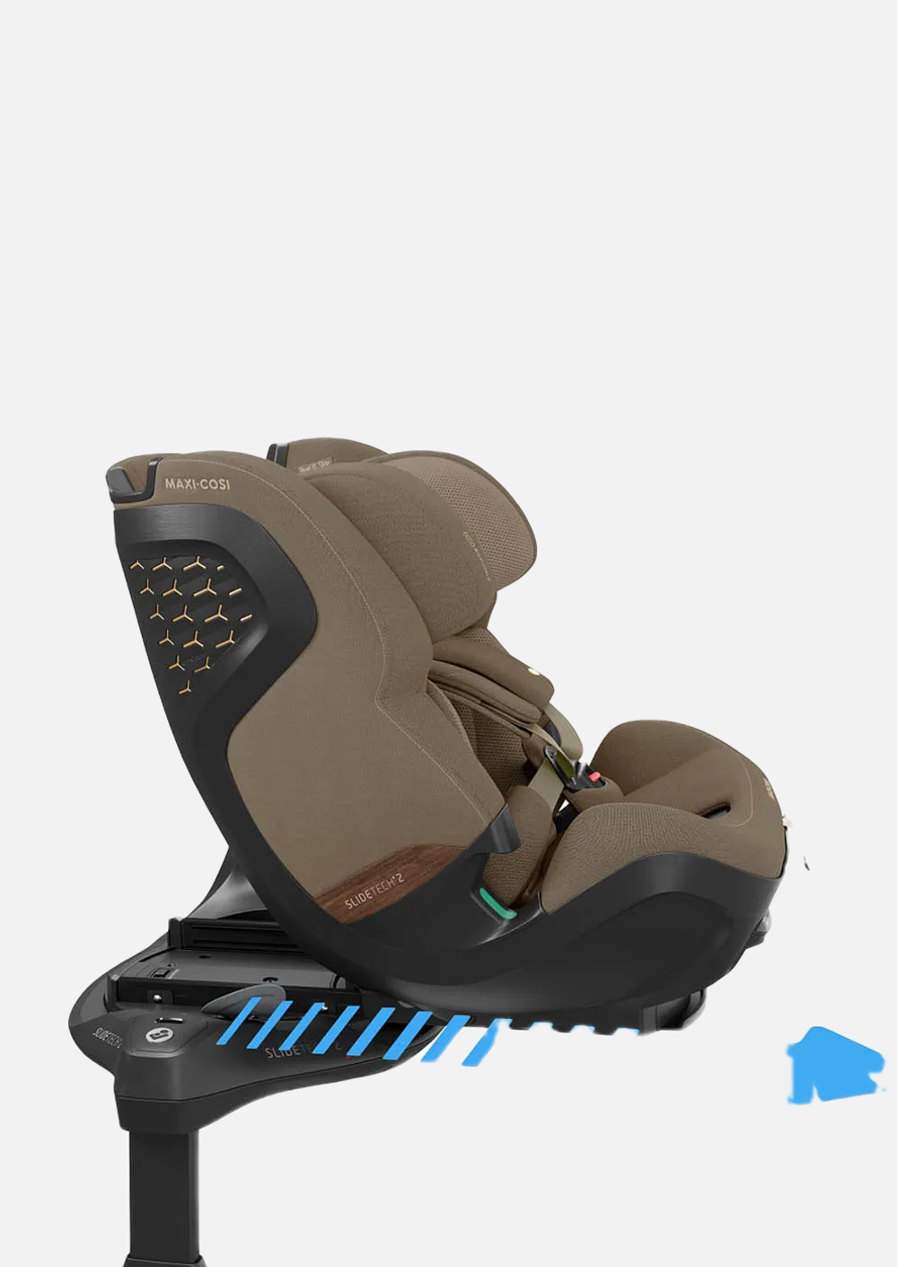 Автокресло Maxi-Cosi Pearl XL Slide Pro 0-36 кг Authentic Truffle (с базой)